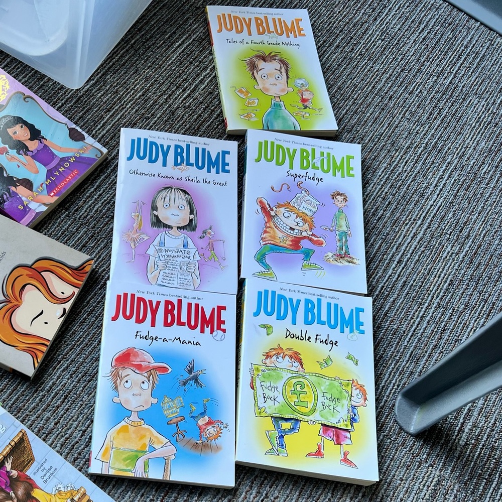 5 Judy Blume Books